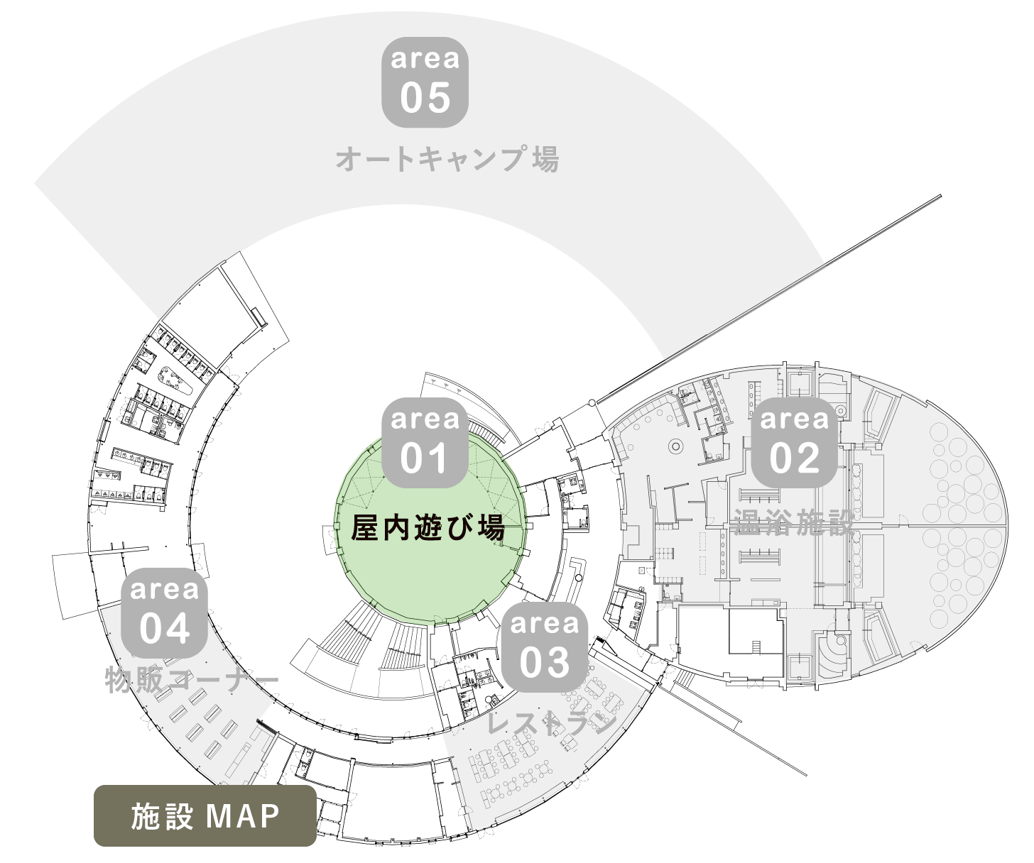 いつでもワクワクが待っている、屋内遊び場